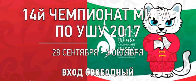 Казань примет чемпионат мира по спортивному ушу в 2017 году